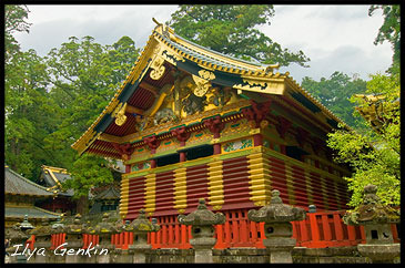 Верхняя Священная кладовая, Kamijinko, Тосёгу, Toshogu, 東照宮, Никко, Nikko, 日光, Регион Канто, Kanto Region, 関東地方, Хонсю, Honshu Island, 本州, Япония, Japan, 日本