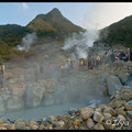 Долиной больших котлов, Great Boiling Valley, Овакудани, Owakudani, 大涌谷, Хаконэ, Hakone, 箱根, Префектура Канагава, Kanagawa Prefecture, 神奈川県, Регион Канто, Kanto Region, 関東地方, Хонсю, Honshu Island, 本州, Япония, Japan, 日本