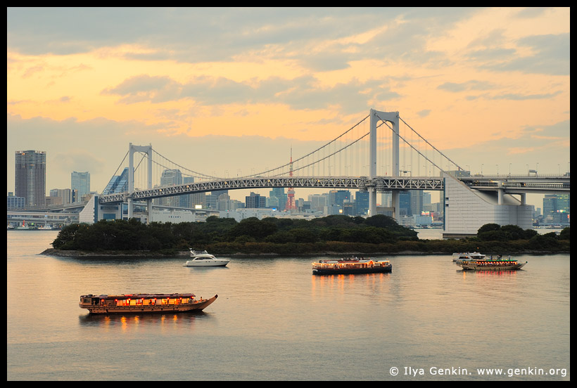 Прогулка по Токио – Район Одайба (Odaiba)