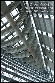 Крыша Токийского Международного Форума, Roof of Tokyo International Forum, 東京国際フォーラム, Токио, Tokyo, 東京, Регион Канто, Kanto Region, 関東地方, Хонсю, Honshu Island, 本州, Япония, Japan, 日本