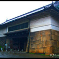 Ворота Кикё, Kikyo-mon, Императорский Дворец, Tokyo Imperial Palace, 皇居, 宮殿, Токио, Tokyo, 東京, Регион Канто, Kanto Region, 関東地方, Хонсю, Honshu Island, 本州, Япония, Japan, 日本