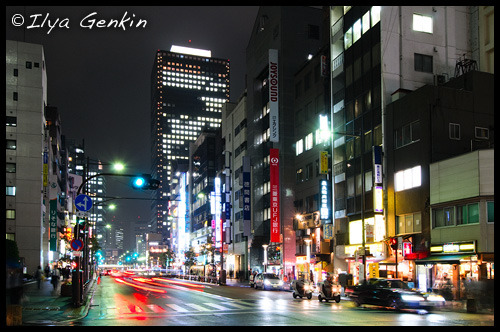 Вечер в Токио - Токийская телебашня и Синдзюку