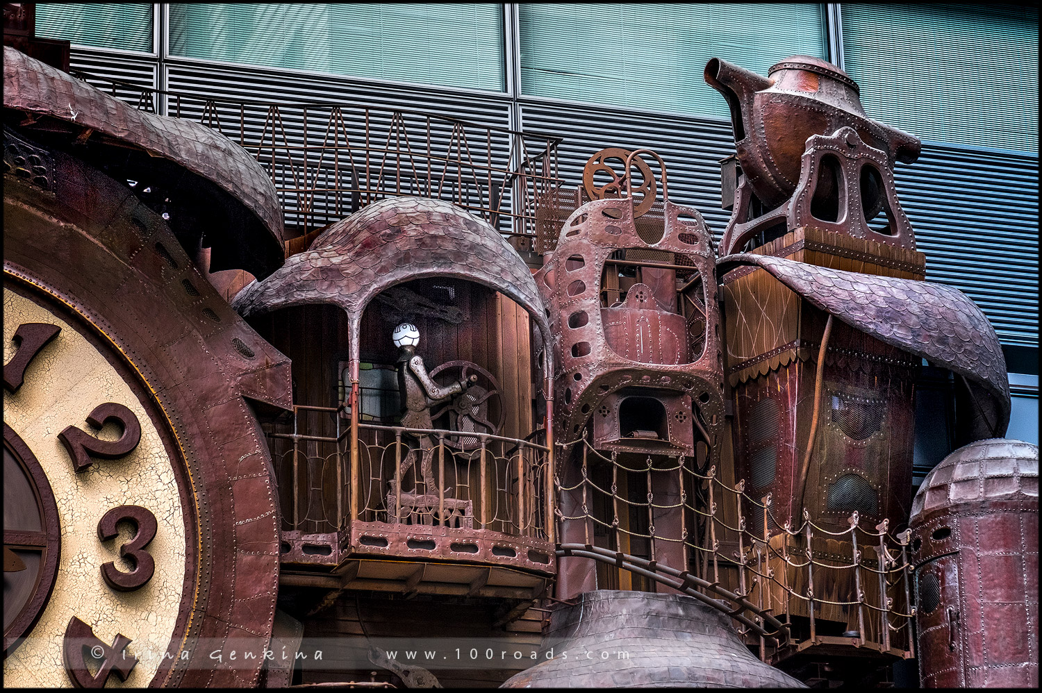 The “Ni-Tele Really Big Clock” / «Гигантские часы Гибли» (Giant Ghibli Clock) - Токио (Tokyo)