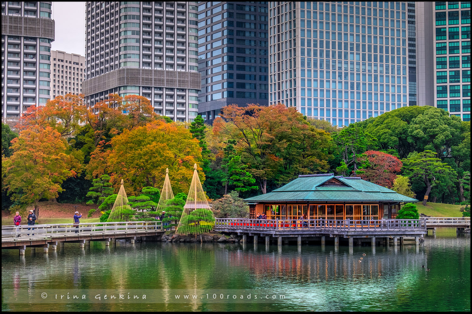 Сад Хамарикю (浜離宮 / Hamarikyu Garden) - Токио (Tokyo)