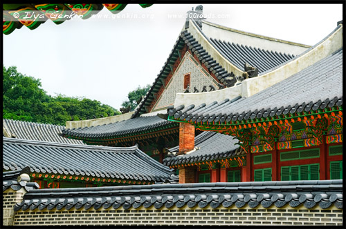 Дворец Чхандок, Чхандоккун, Changdeokgung, 창덕궁, 昌德宫, Сеул, 서울, Seoul, 서울특별시, 首爾, 特別市, Южная Корея, 대한민국, 大韓民國, South Korea, Азия, Asia