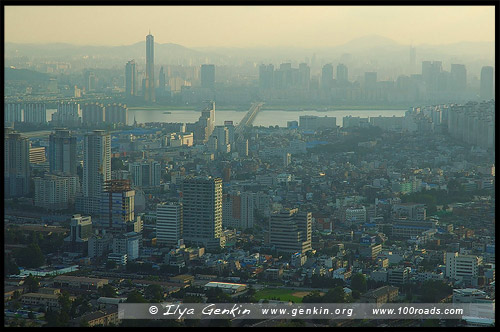 Сеульская телебашня, телебашня N-Seoul, Seoul Tower, 서울 타워, 首爾塔, Сеул, 서울, Seoul, 서울특별시, 首爾, 特別市, Южная Корея, 대한민국, 大韓民國, South Korea, Азия, Asia