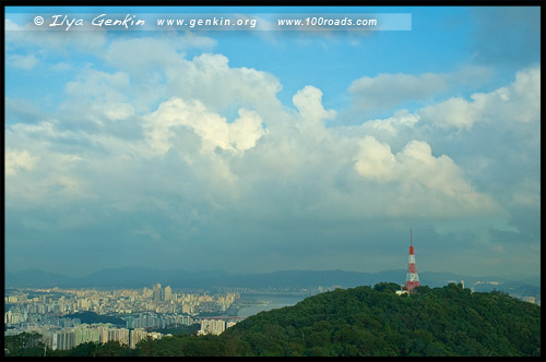 Сеульская телебашня, телебашня N-Seoul, Seoul Tower, 서울 타워, 首爾塔, Сеул, 서울, Seoul, 서울특별시, 首爾, 特別市, Южная Корея, 대한민국, 大韓民國, South Korea, Азия, Asia