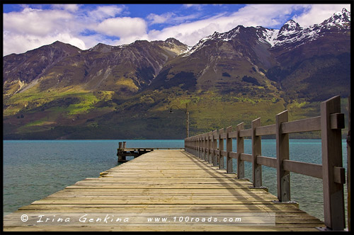 Озеро Вакатипу, Lake Wakatipu, Гленорчи, Glenorchy, Южный остров, South Island, Новая Зеландия, New Zealand
