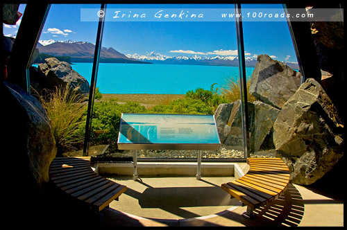 Озеро Пукаки, Lake Pukaki, Южный остров, South Island, Новая Зеландия, New Zealand