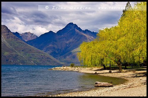 St Omer Park, Квинстаун, Queenstown, Южный остров, South Island, Новая Зеландия, New Zealand