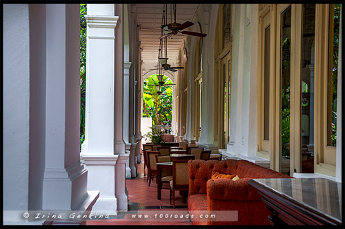 Отель Раффлз, Raffles Hotel, Сингапур, Singapore