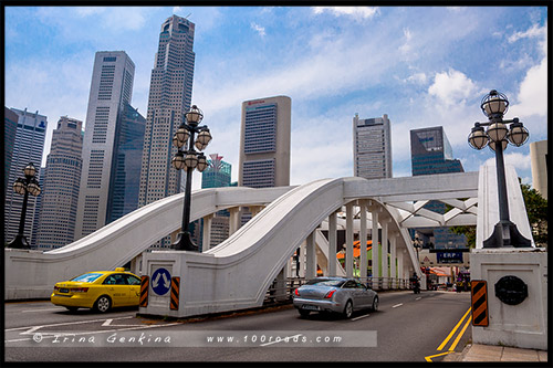 Мост Элгин, Elgin Bridge, Сингапур, Singapore