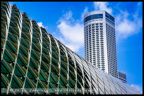 Театр Эспланада, Esplanade Theatres, Марина Бэй, Marina Bay, Сингапур, Singapore