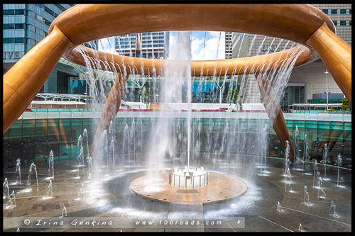 Сантек Сити, Suntec City, Марина Бэй, Marina Bay, Сингапур, Singapore