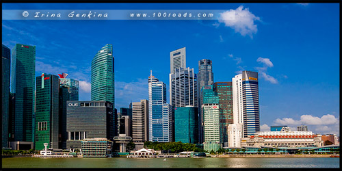 Здание Таможни, Customs House, Марина Бэй, Marina Bay, Сингапур, Singapore