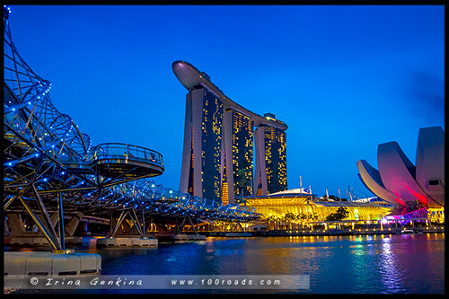 Отель Марина Бэй Сэндс, Hotel Marina Bay Sands, Сингапур, Singapore