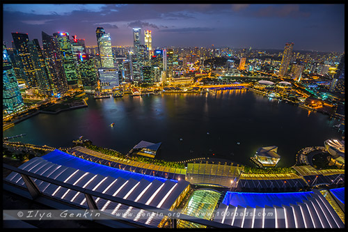 Отель Марина Бэй Сэндс, Hotel Marina Bay Sands, Сингапур, Singapore