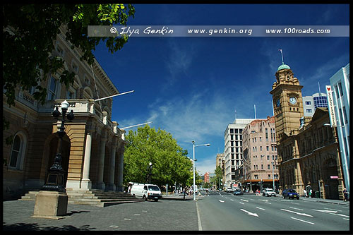 Хобарт, Hobart Post Office, Тасмания, Tasmania, Австралия, Australia