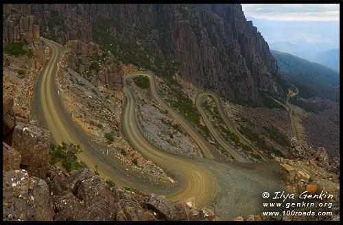 Лестница Якоба, Jacobs Ladder, Парк Бен Ломонд, Ben Lomond NP, Тасмания, Tasmania, Австралия, Australia