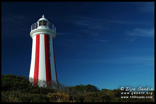 Маяк Блафф Мерси, The Mersey Bluff Lighthous, Девонпорт, Devonport, Тасмания, Tasmania, Австралия, Australia