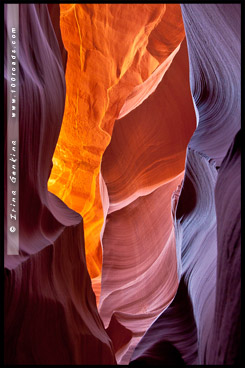 Каньон Антилопы, Antelope Canyon, Аризона, Arizona, США, USA, Америка, America