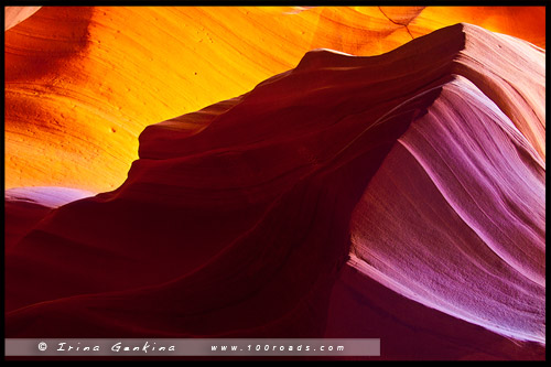 Каньон Антилопы, Antelope Canyon, Аризона, Arizona, США, USA, Америка, America