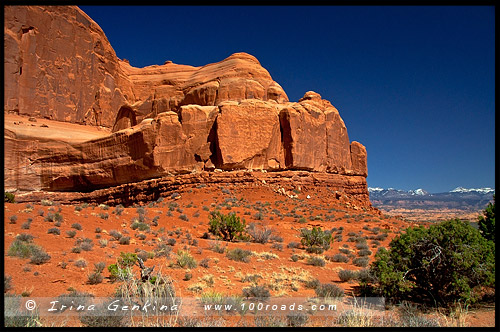 Национальный парк Арки, Arches National Park, Юта, Utah, США, USA, Америка, America