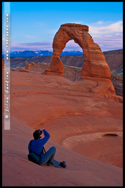 Изящная Арка, Delicate Arch, Национальный парк Арки, Arches National Park, Юта, Utah, США, USA, Америка, America