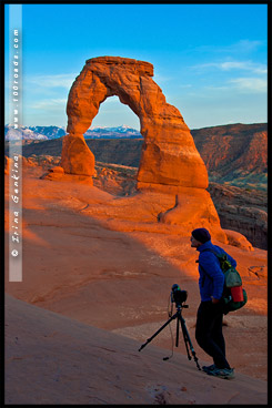Изящная Арка, Delicate Arch, Национальный парк Арки, Arches National Park, Юта, Utah, США, USA, Америка, America