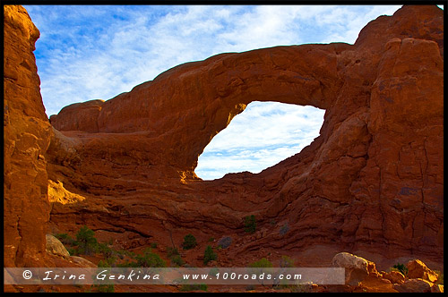 Национальный парк Арки, Arches National Park, Юта, Utah, США, USA, Америка, America