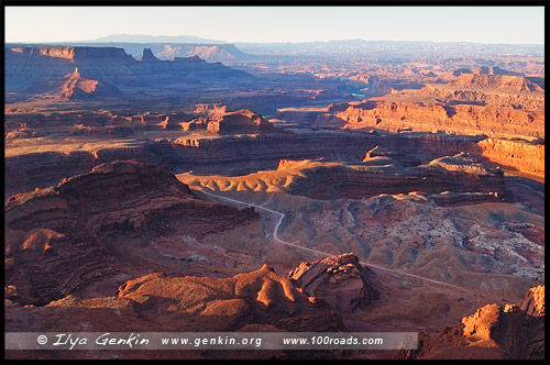 Парк мертвой лошади, Dead Horse Point State Park, Юта, Utah, США, USA, Америка, America