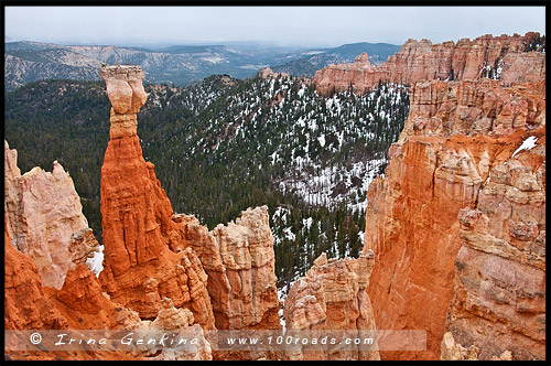 Агуа Каньон, Agua Canyon, Каньон Брайс, Bryce Canyon, Юта, Utah, США, USA, Америка, America