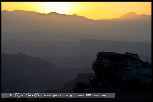 Остров в небе, Island in the Sky District, Национальный парк Каньонлэндс, Canyonlands National Park, Юта, Utah, США, USA, Америка, America