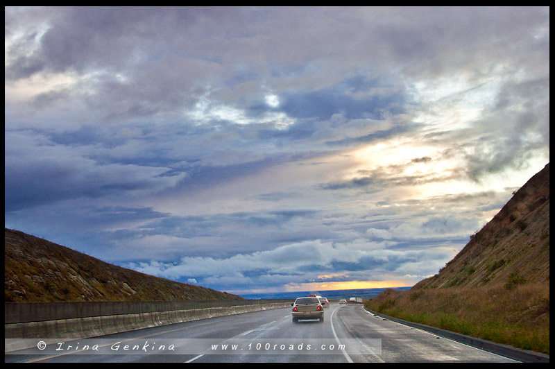 Перевал Техачапи, Tehachapi Pass, Калифорния, California, США, USA, Америка, America