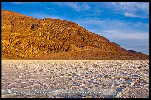 Плохая вода, Badwater, Долина Смерти, Death Valley, Калифорния, California, СЩА, USA, Америка, America