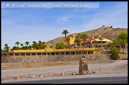 Furnace Creek Inn, Долина Смерти, Death Valley, Калифорния, California, СЩА, USA, Америка, America