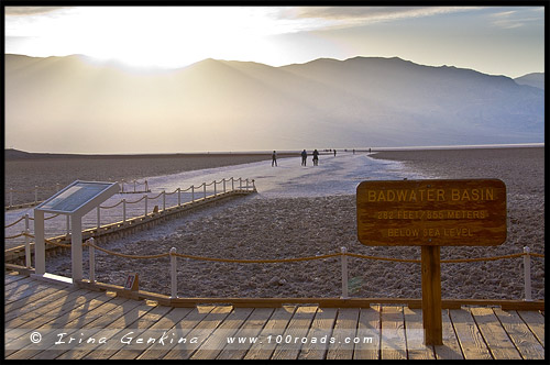 Плохая вода, Badwater, Долина Смерти, Death Valley, Калифорния, California, СЩА, USA, Америка, America