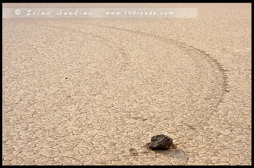 Рейстрейк Плайя, Racetrack Playa, Долина Смерти, Death Valley, Калифорния, California, СЩА, USA, Америка, America