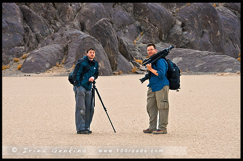 Рейстрейк Плайя, Racetrack Playa, Долина Смерти, Death Valley, Калифорния, California, СЩА, USA, Америка, America