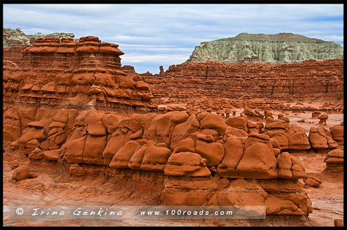 Долина Гоблинов, Goblin Valley, Юта, Utah, США, USA, Америка, America