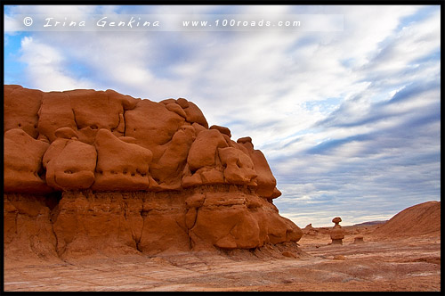 Долина Гоблинов, Goblin Valley, Юта, Utah, США, USA, Америка, America