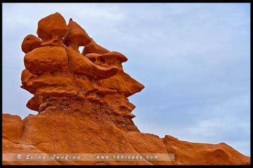 Долина Гоблинов, Goblin Valley, Юта, Utah, США, USA, Америка, America