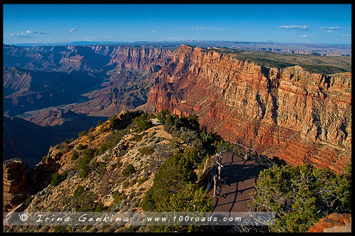 Пустынный вид, Desert View, Гранд Каньон, Grand Canyon, Аризона, Arizona, США, USA, Америка, America