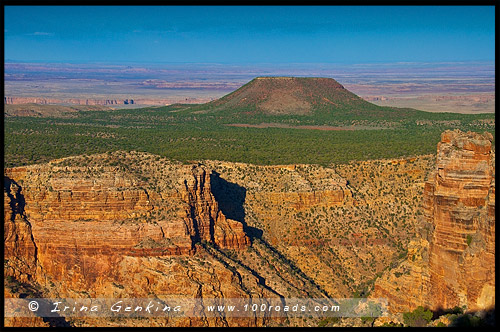 Пустынный вид, Desert View, Гранд Каньон, Grand Canyon, Аризона, Arizona, США, USA, Америка, America