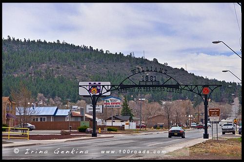 Вильямс, Williams, Аризона, Arizona, США, USA, Америка, America