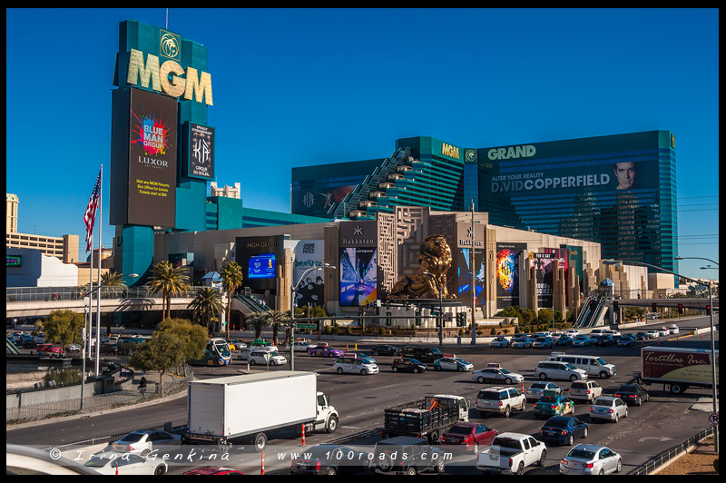 MGM Grand, Лас Вегас, Las Vegas, Невада, Nevada, США, USA, Америка, America