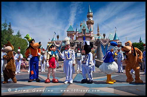 Диснейленд, Disneyland, Анахайм, Anaheim, Лос Анжелес, LA, Los Angeles, Калифорния, California, США, USA