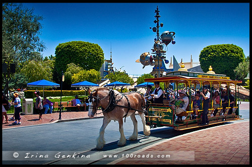 Диснейленд, Disneyland, Анахайм, Anaheim, Лос Анжелес, LA, Los Angeles, Калифорния, California, США, USA