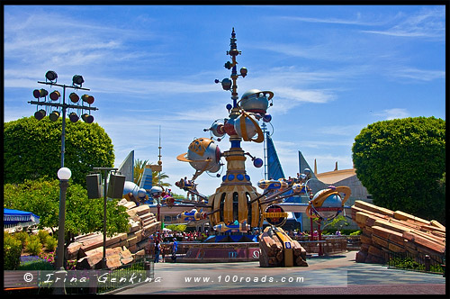 Диснейленд, Disneyland, Анахайм, Anaheim, Лос Анжелес, LA, Los Angeles, Калифорния, California, США, USA