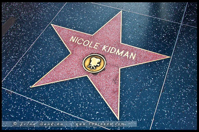Аллея славы, Аллея звезд, Hollywood Walk of Fame, Голливудский бульвар, Hollywood Boulevard, Лос Анжелес, LA, Los Angeles, Калифорния, California, США, USA
